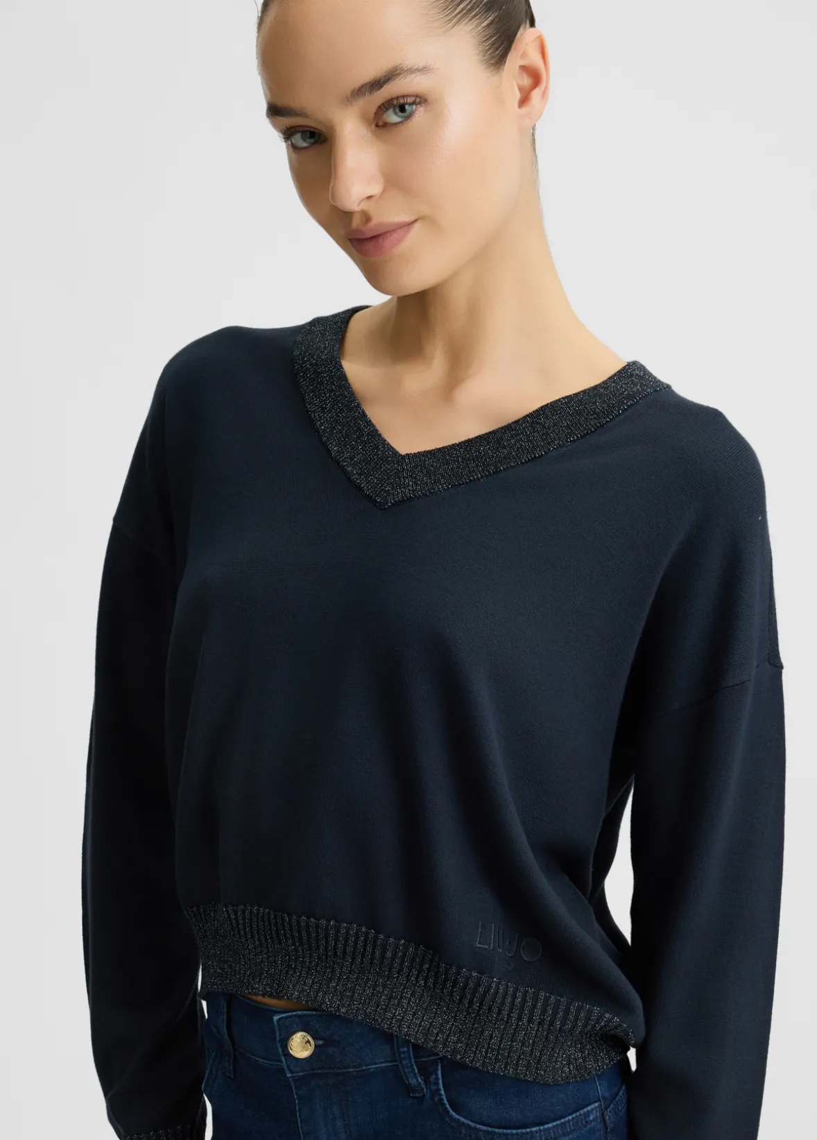 Maglia con scollo a V