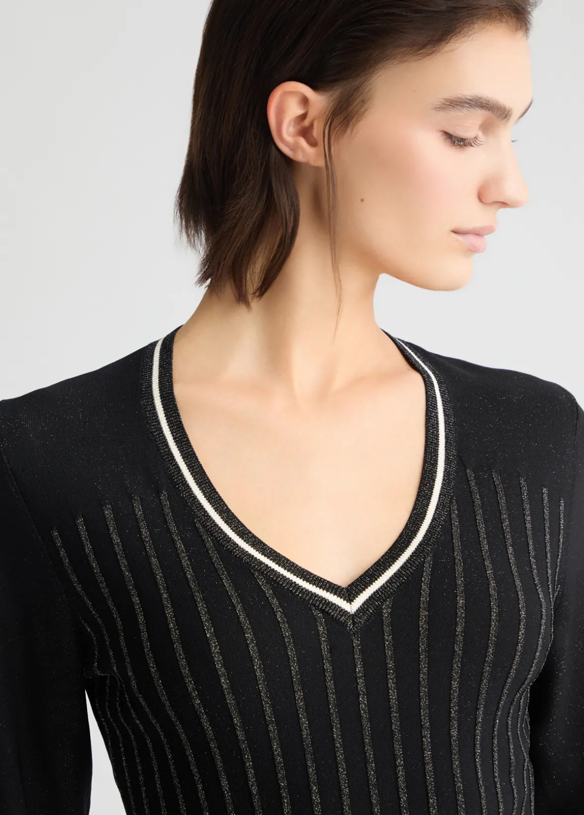 Maglia con scollo a V