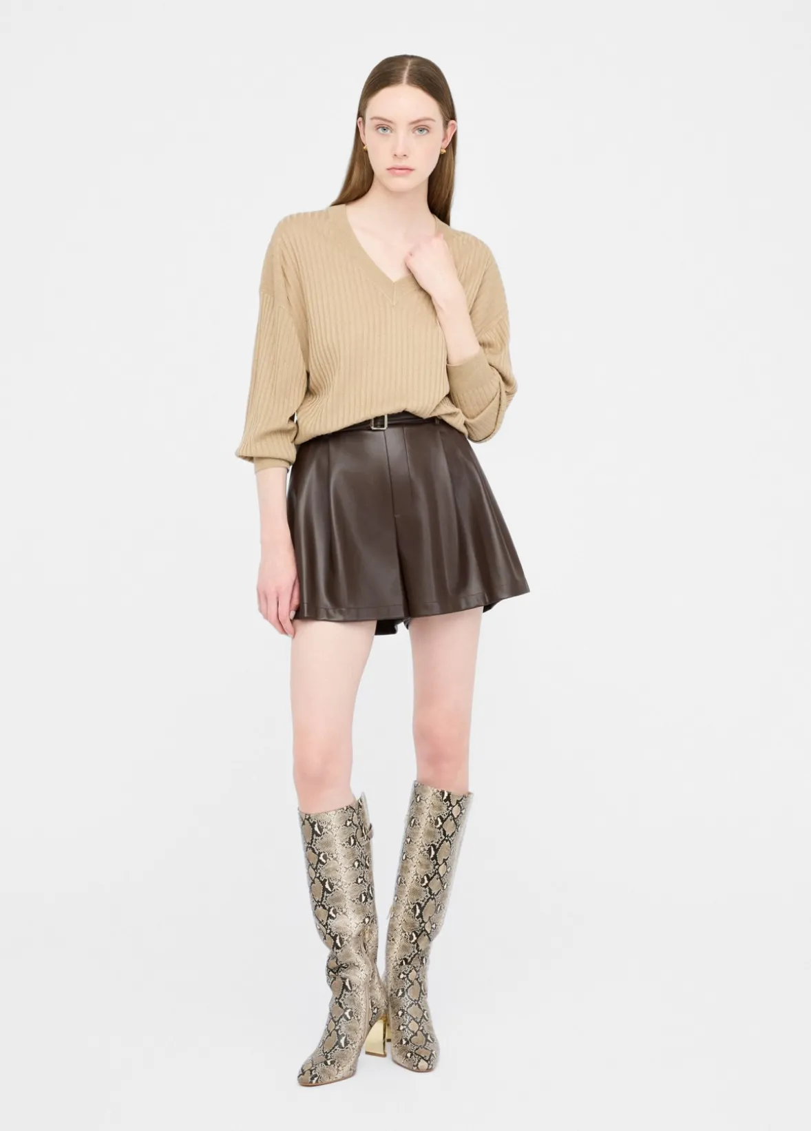 Maglia con scollo a V