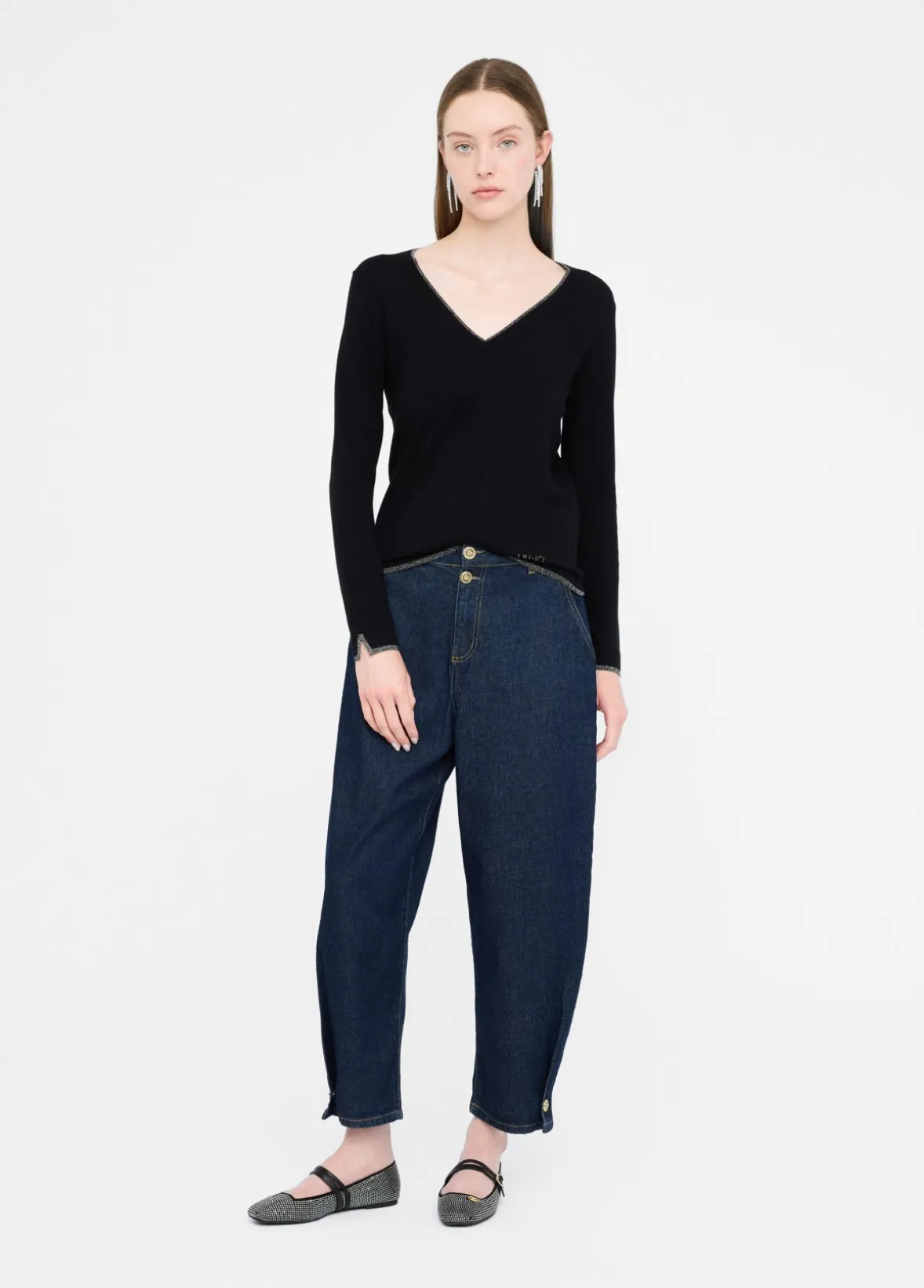 Maglia con scollo a V