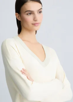 Maglia con scollo a V
