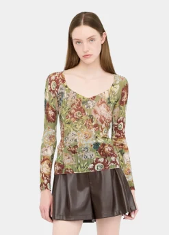 Maglia con scollo a V