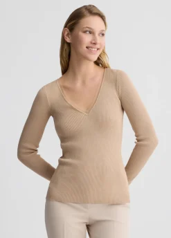 Maglia con scollo a V