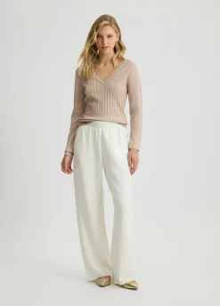 Maglia con scollo a V