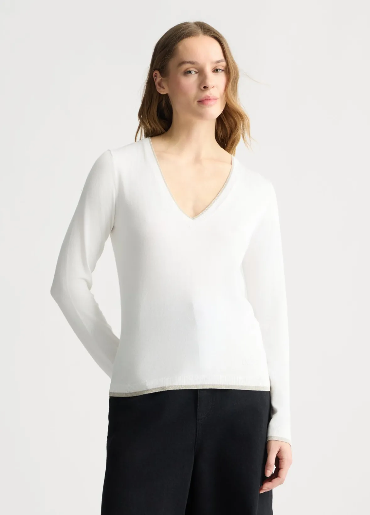 Maglia con scollo a V