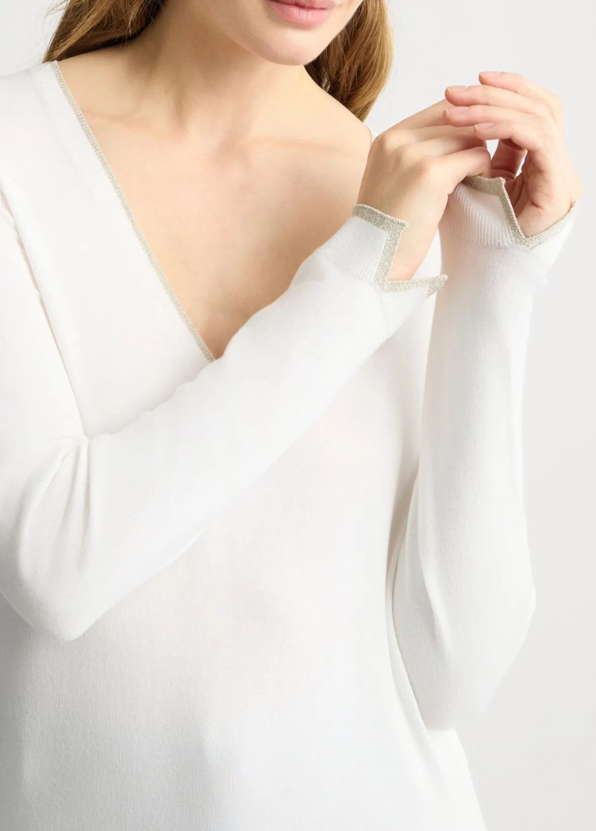 Maglia con scollo a V