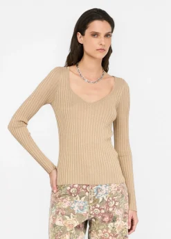 Maglia con scollo a V