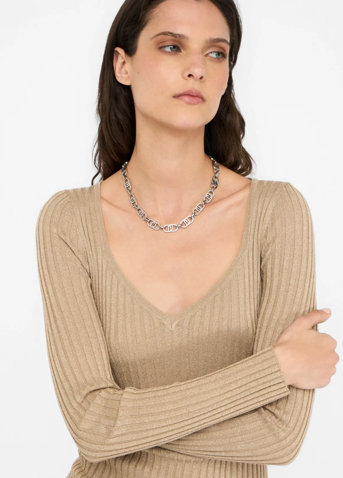 Maglia con scollo a V