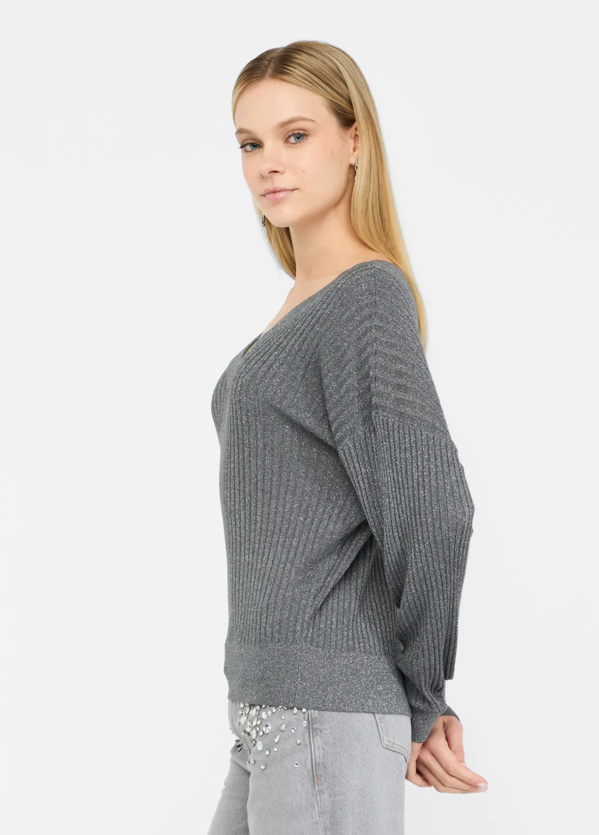 Maglia con scollo a V