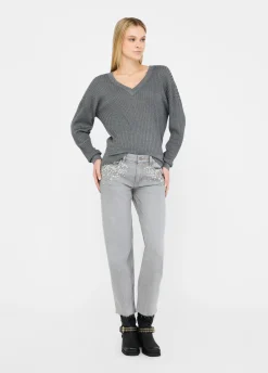 Maglia con scollo a V