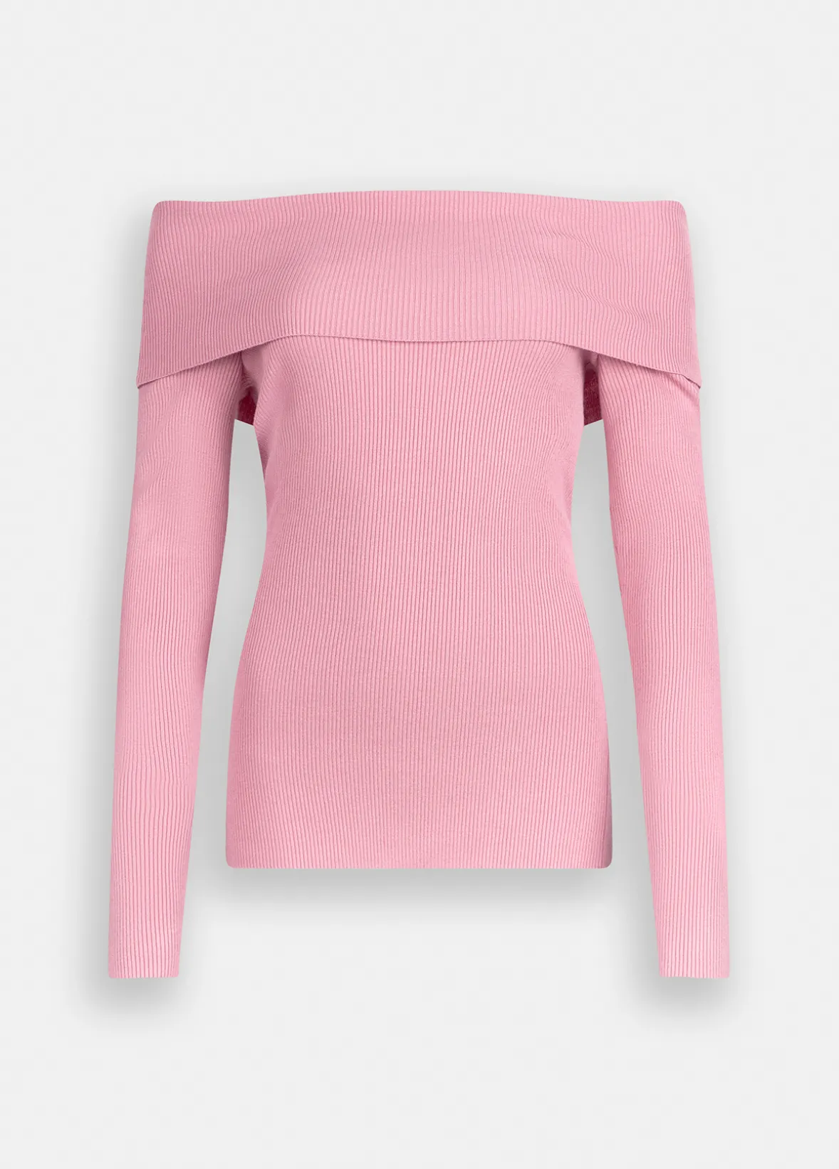 Maglia con scollo bardot