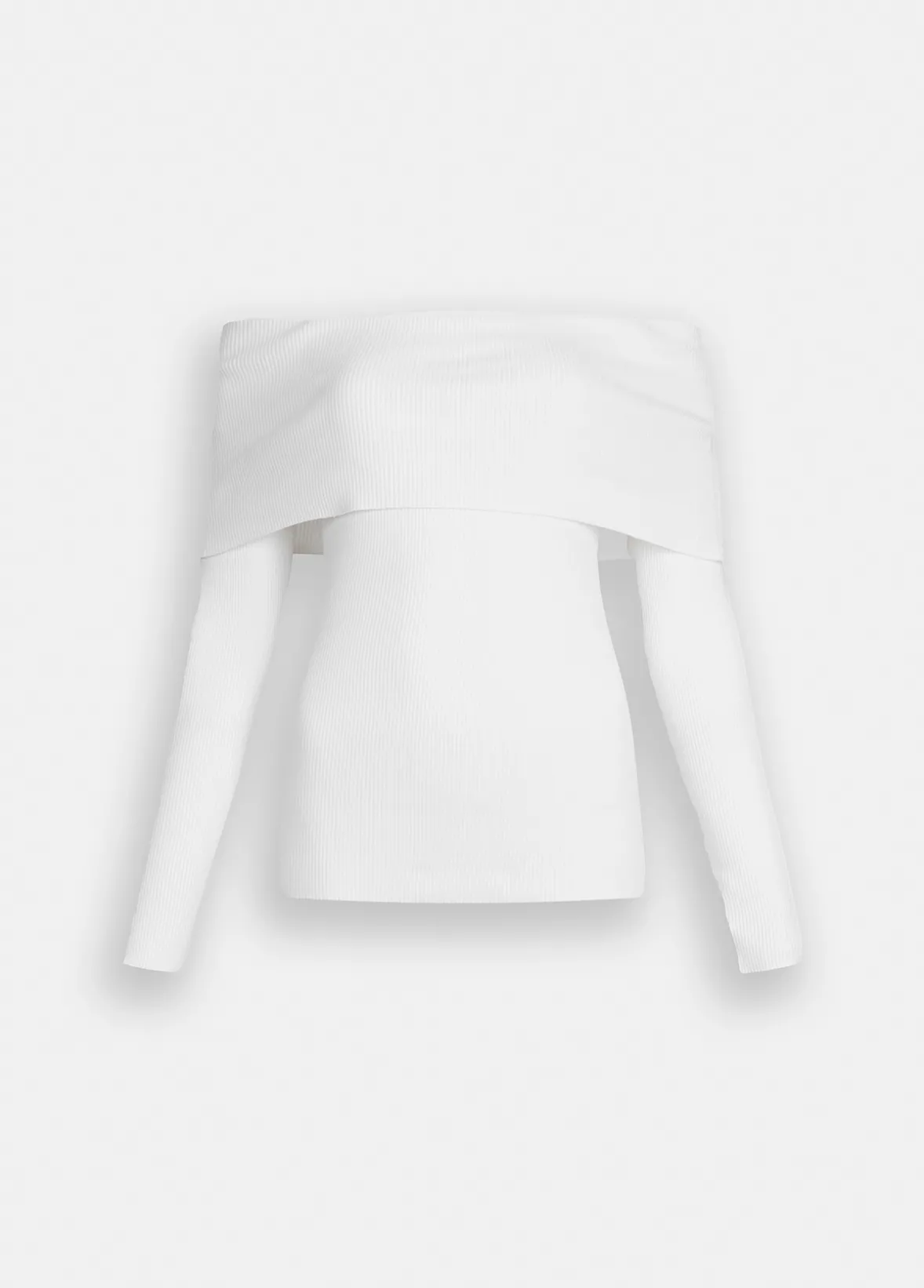 Maglia con scollo bardot