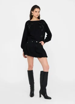 Maglia con strass