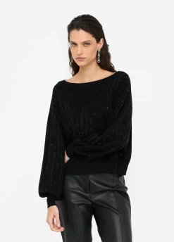 Maglia con strass