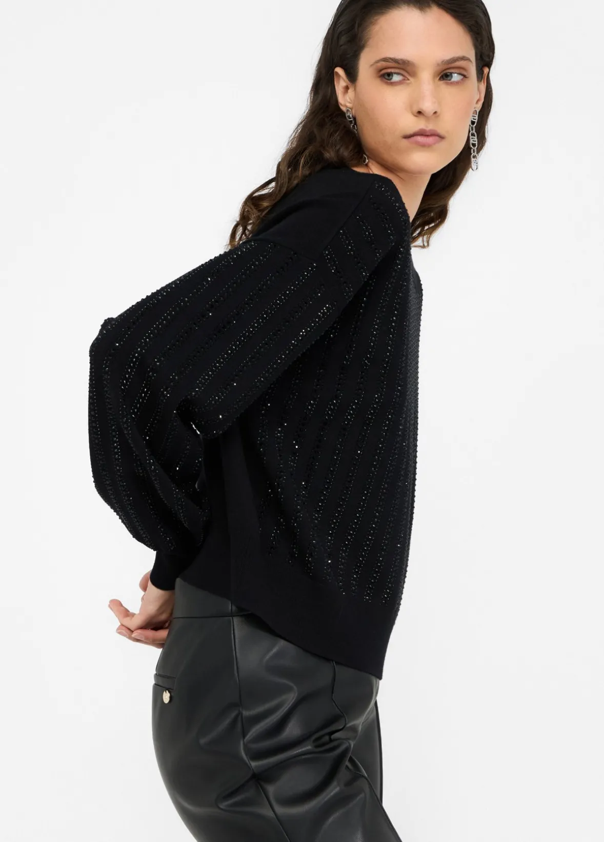 Maglia con strass