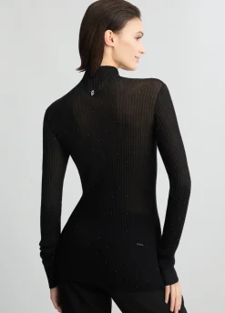Maglia con strass