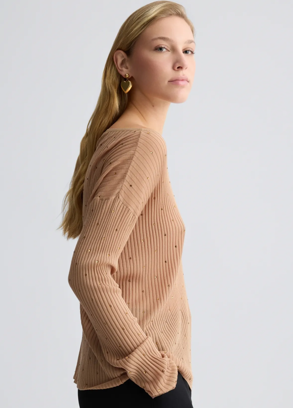 Maglia con strass