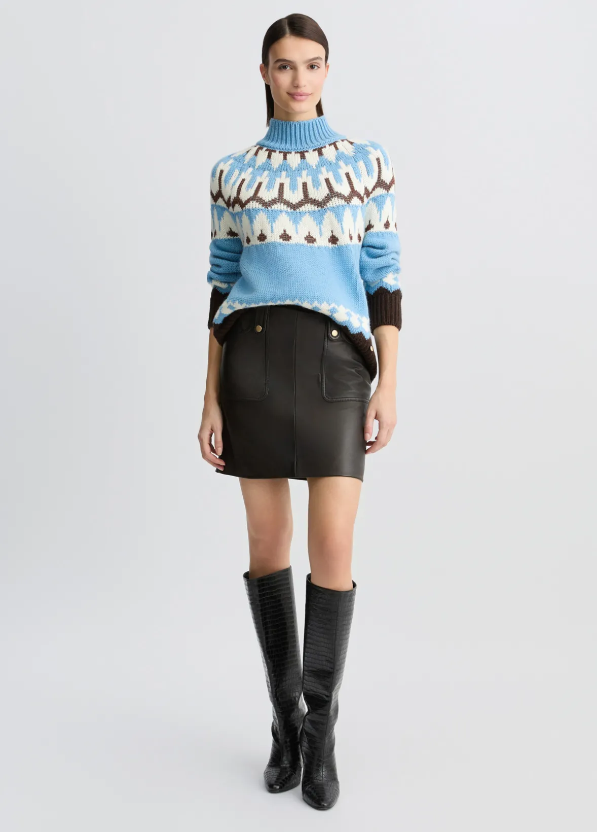 Maglia fair isle