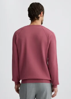 Maglia girocollo lampone