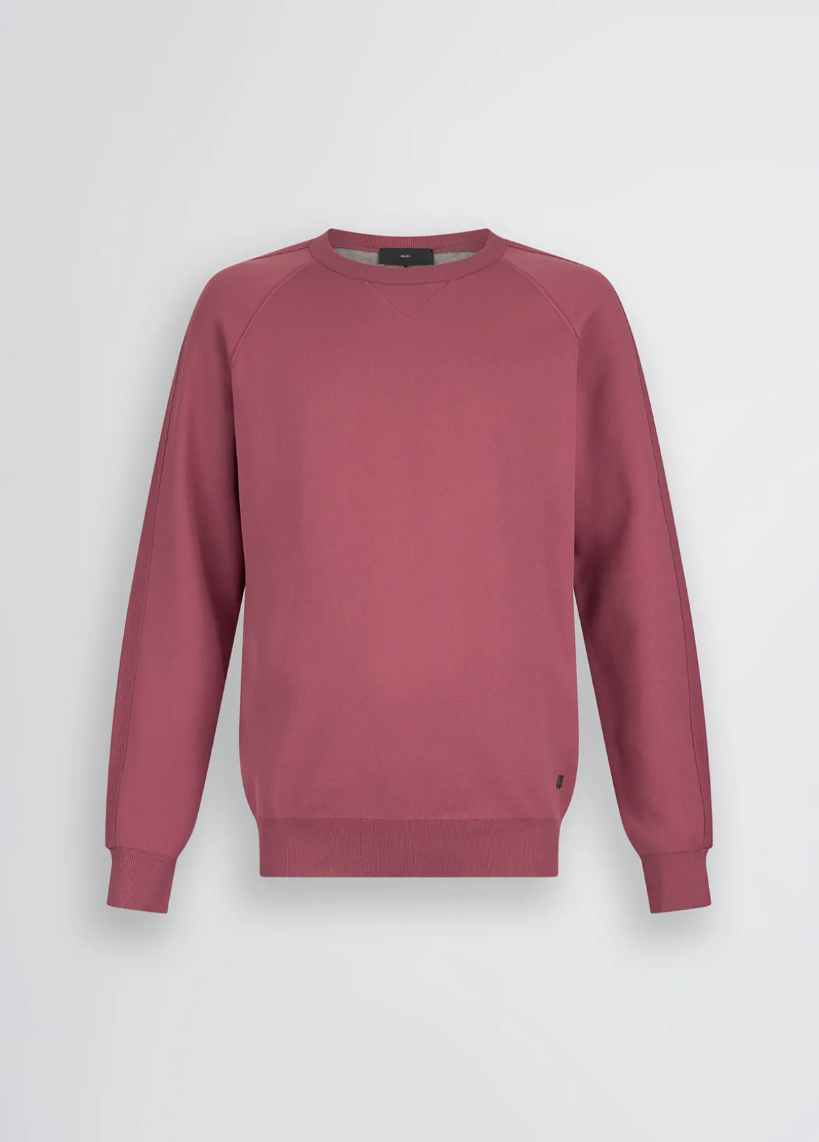 Maglia girocollo lampone