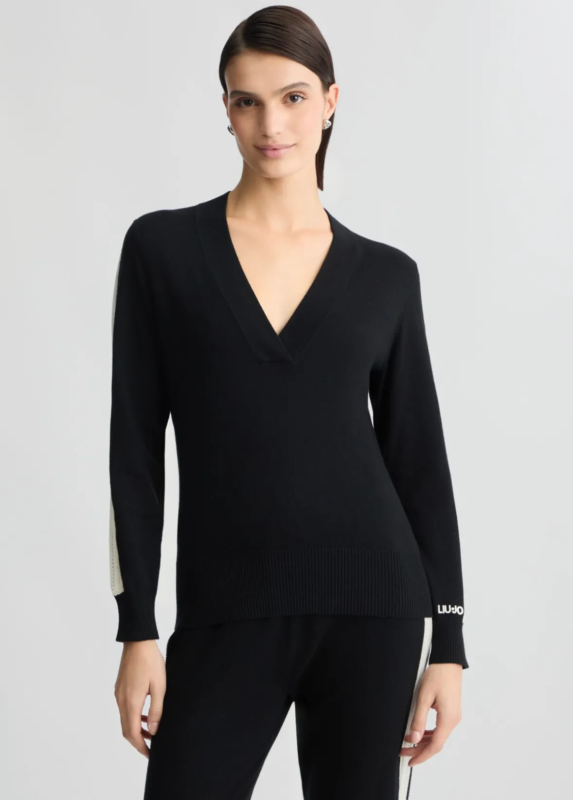 Maglia in cotone e lana