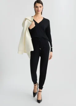Maglia in cotone e lana