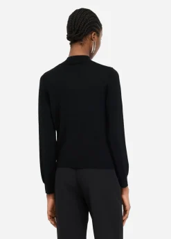 Maglia in lana con perle