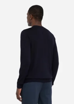 Maglia in lana con scollo a V