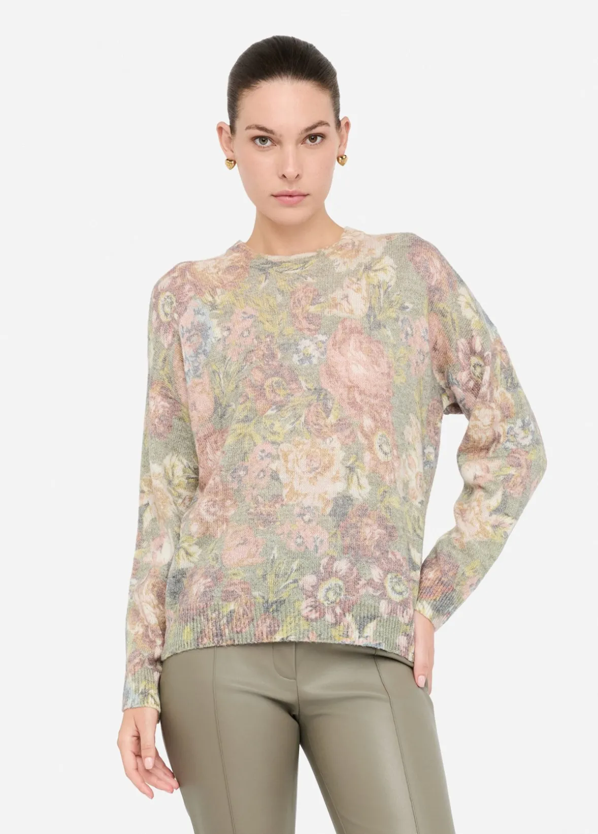 Maglia in lana e alpaca