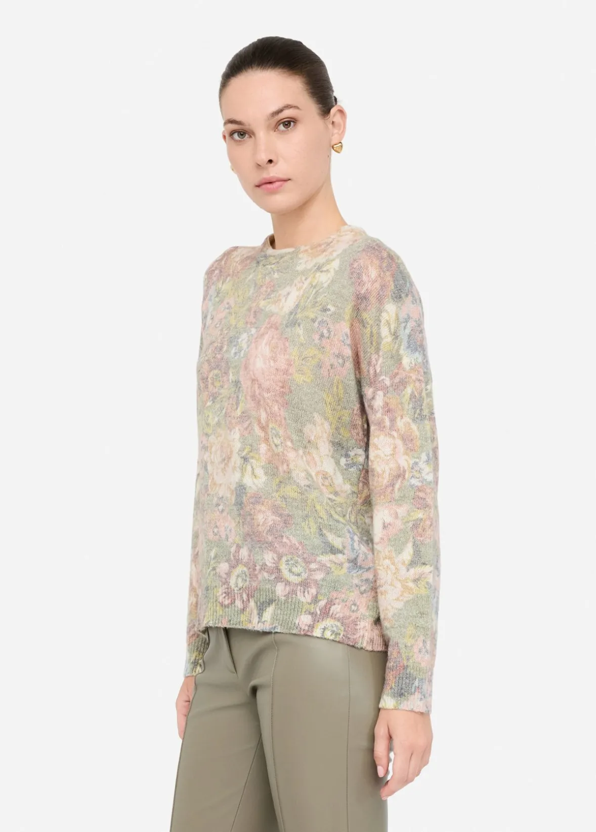 Maglia in lana e alpaca