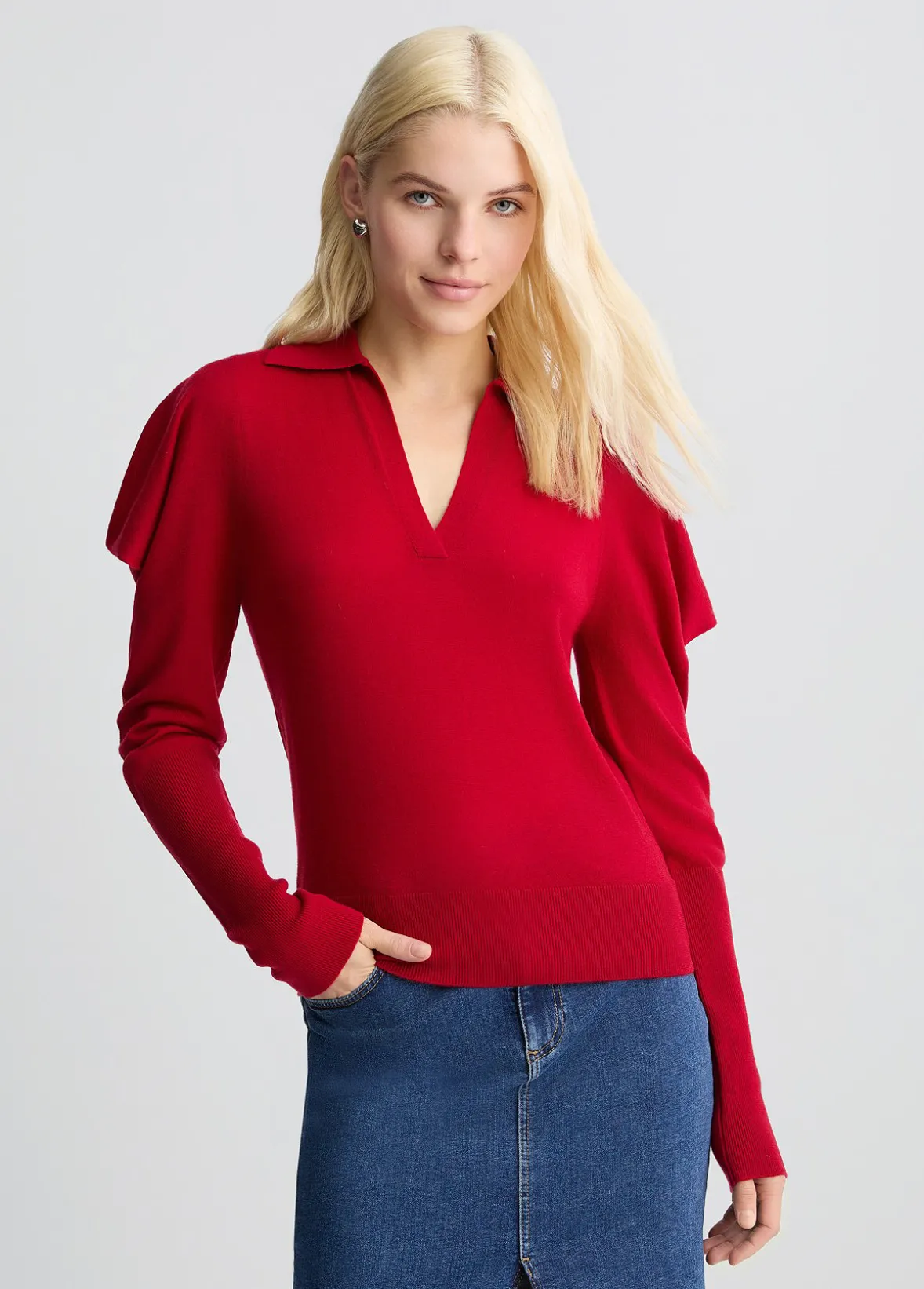 Maglia in lana e cashmere
