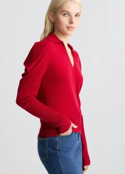Maglia in lana e cashmere