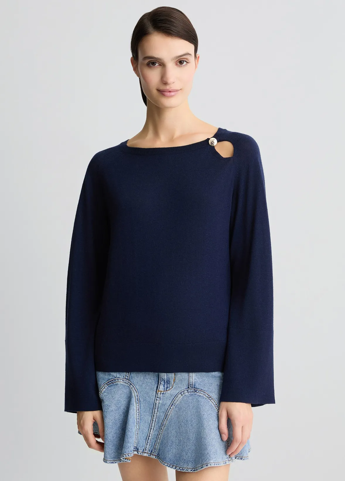 Maglia in lana e cashmere