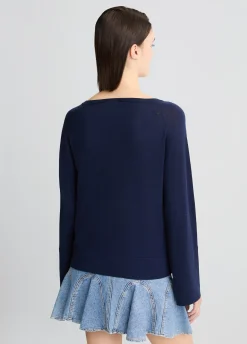 Maglia in lana e cashmere