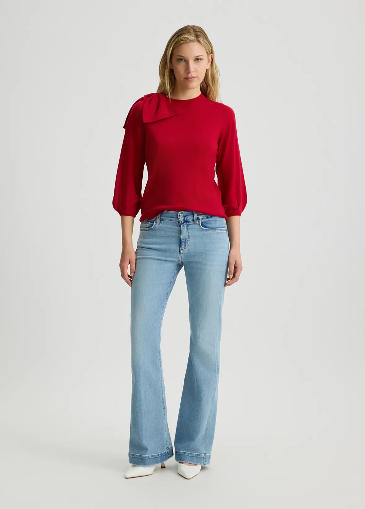Maglia in lana e cashmere