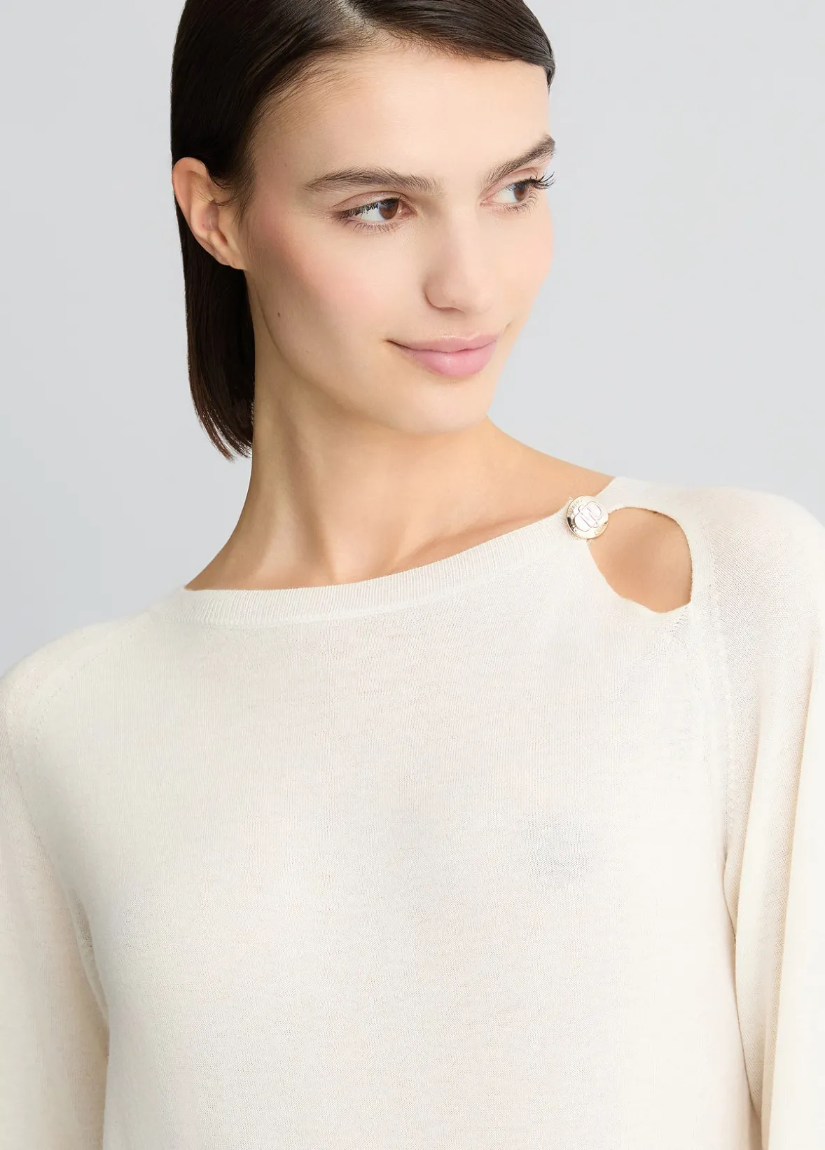 Maglia in lana e cashmere