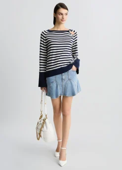 Maglia in lana e cashmere