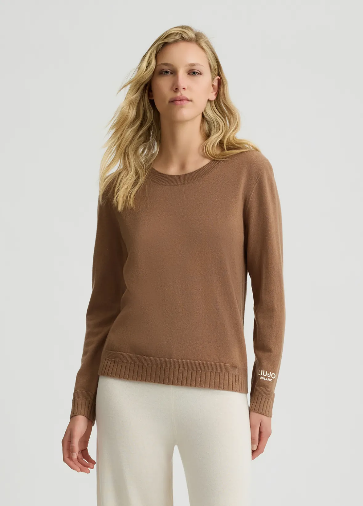 Maglia in lana e cashmere
