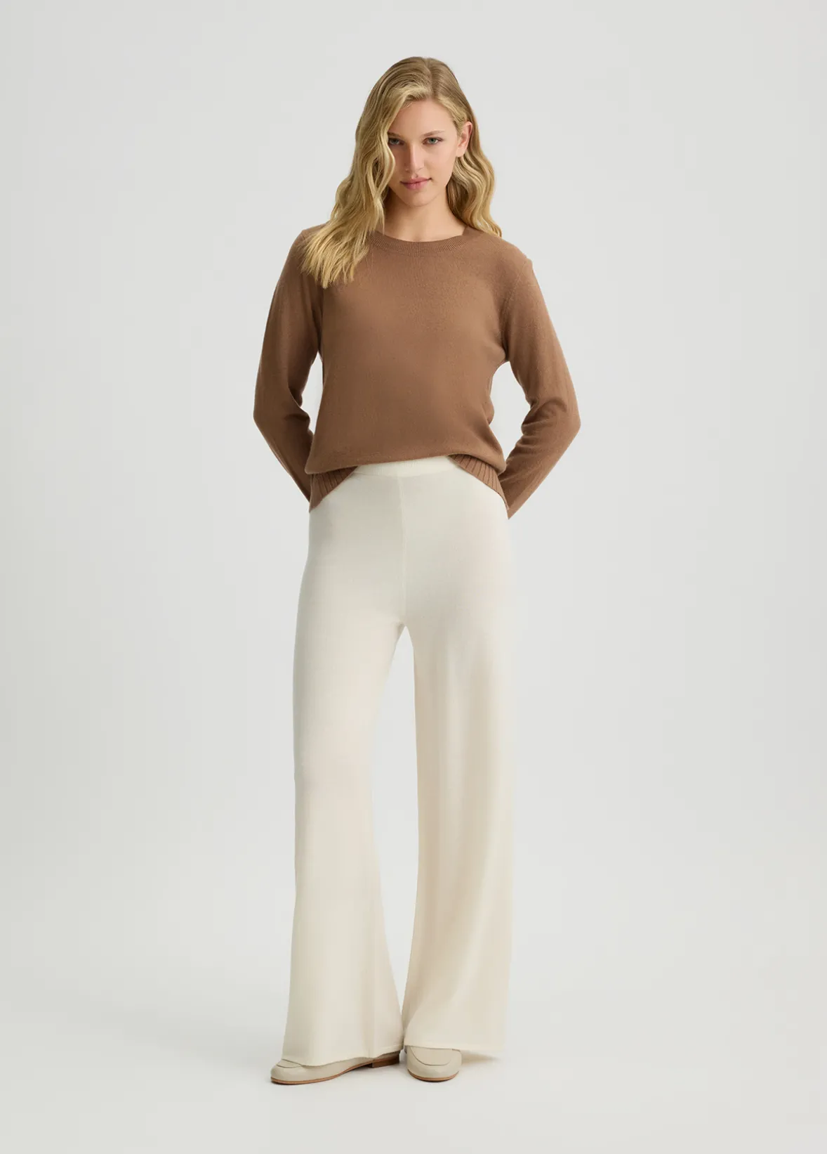 Maglia in lana e cashmere