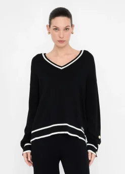 Maglia in misto seta