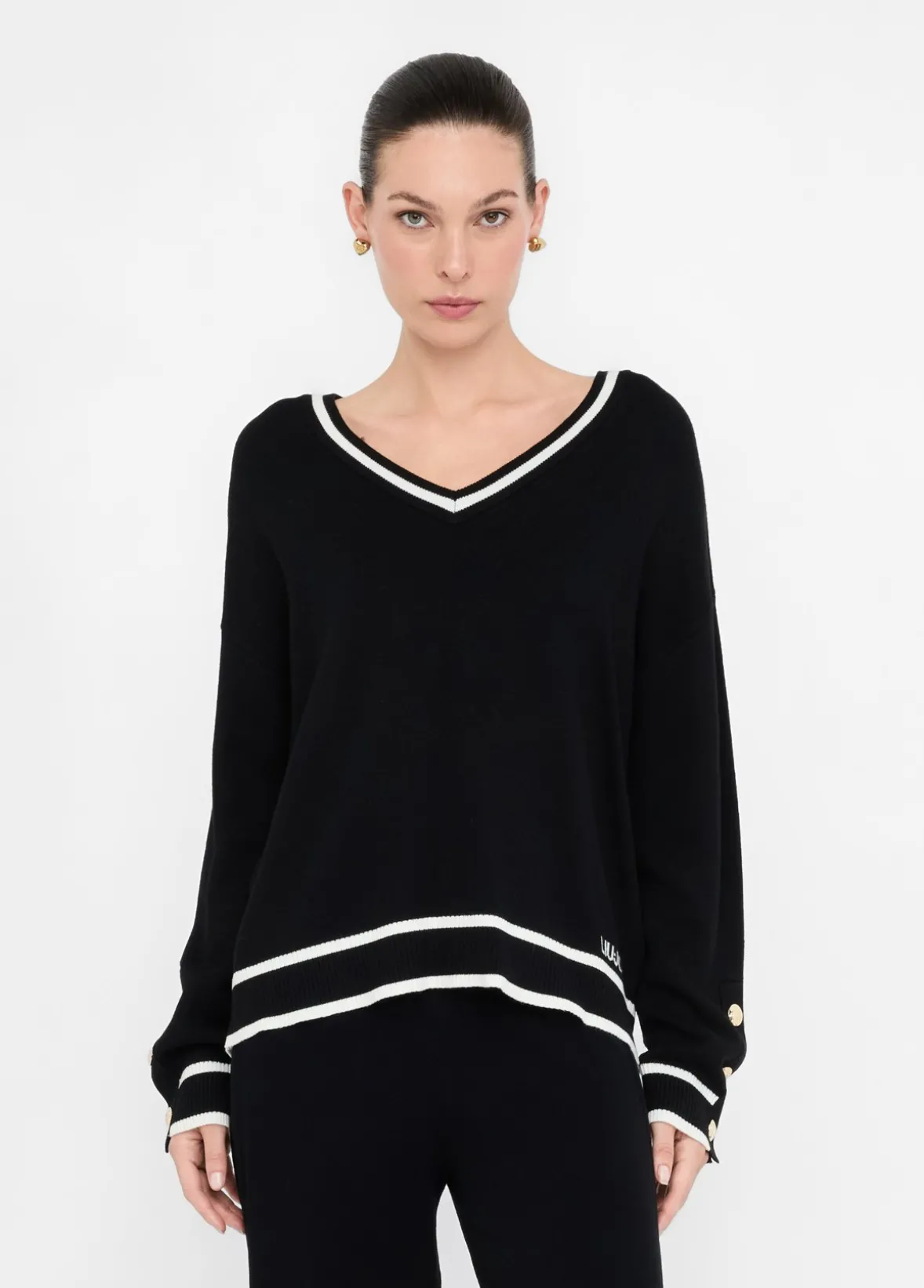 Maglia in misto seta