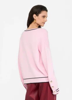 Maglia in misto seta