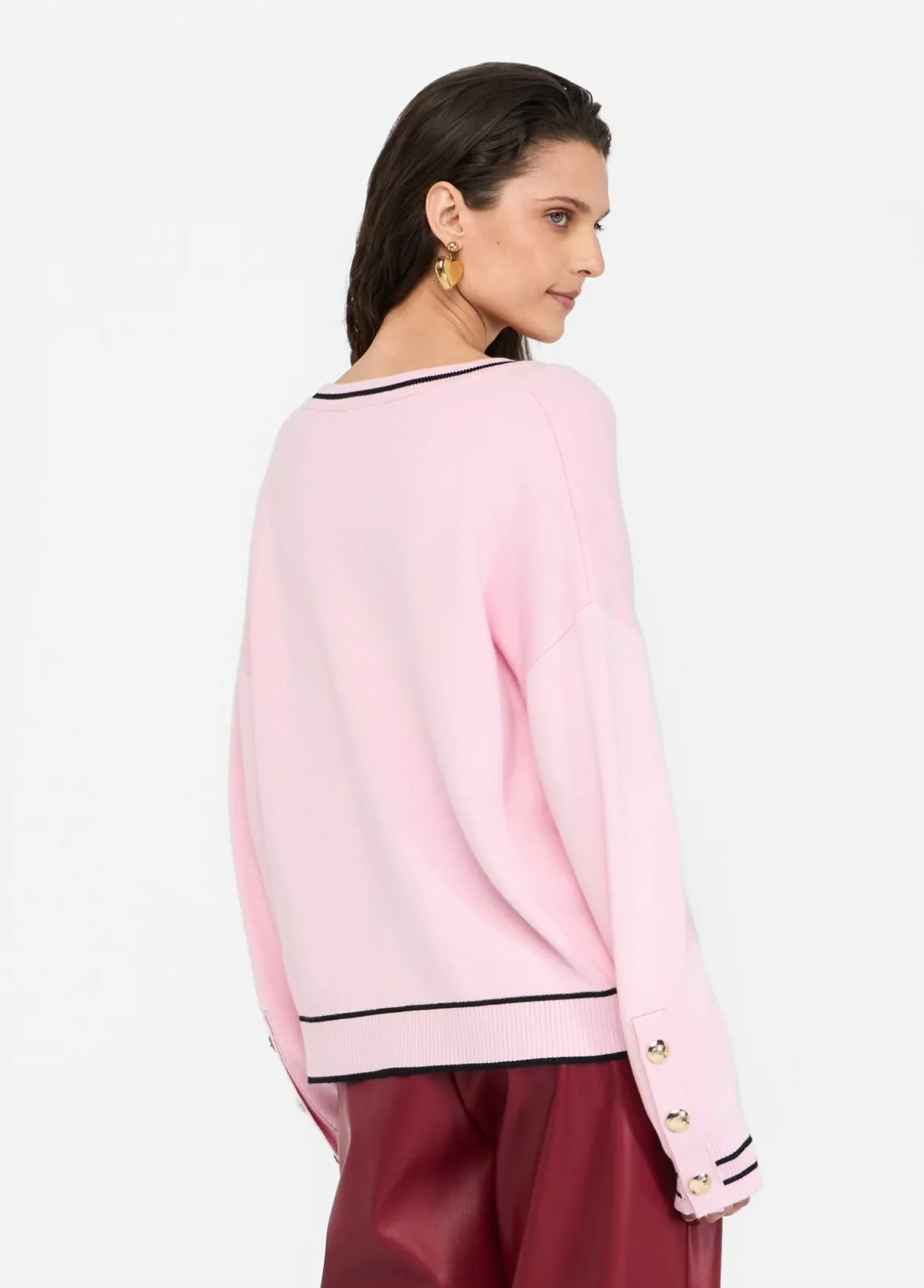Maglia in misto seta