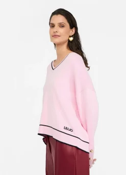 Maglia in misto seta