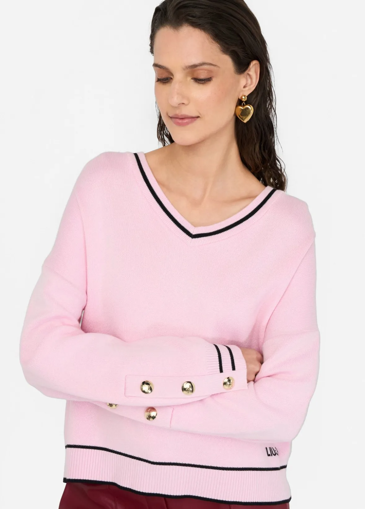 Maglia in misto seta