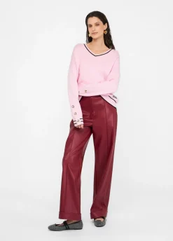Maglia in misto seta
