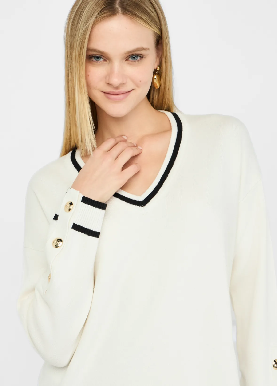 Maglia in misto seta