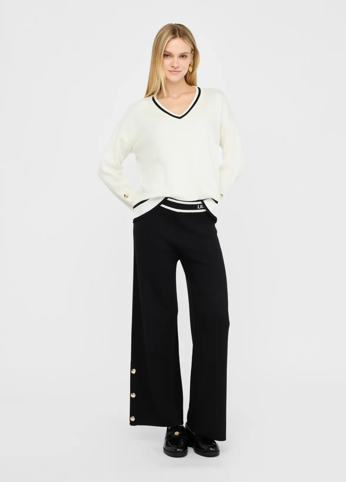 Maglia in misto seta
