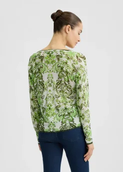 Maglia lurex® con stampa