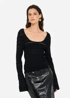 Maglia traforata